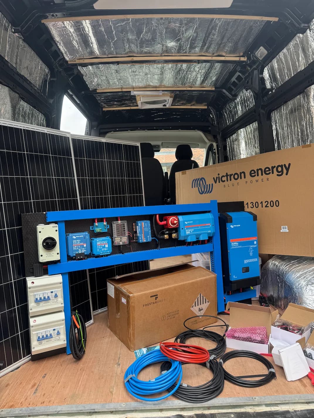 Complete Vunked Victron system