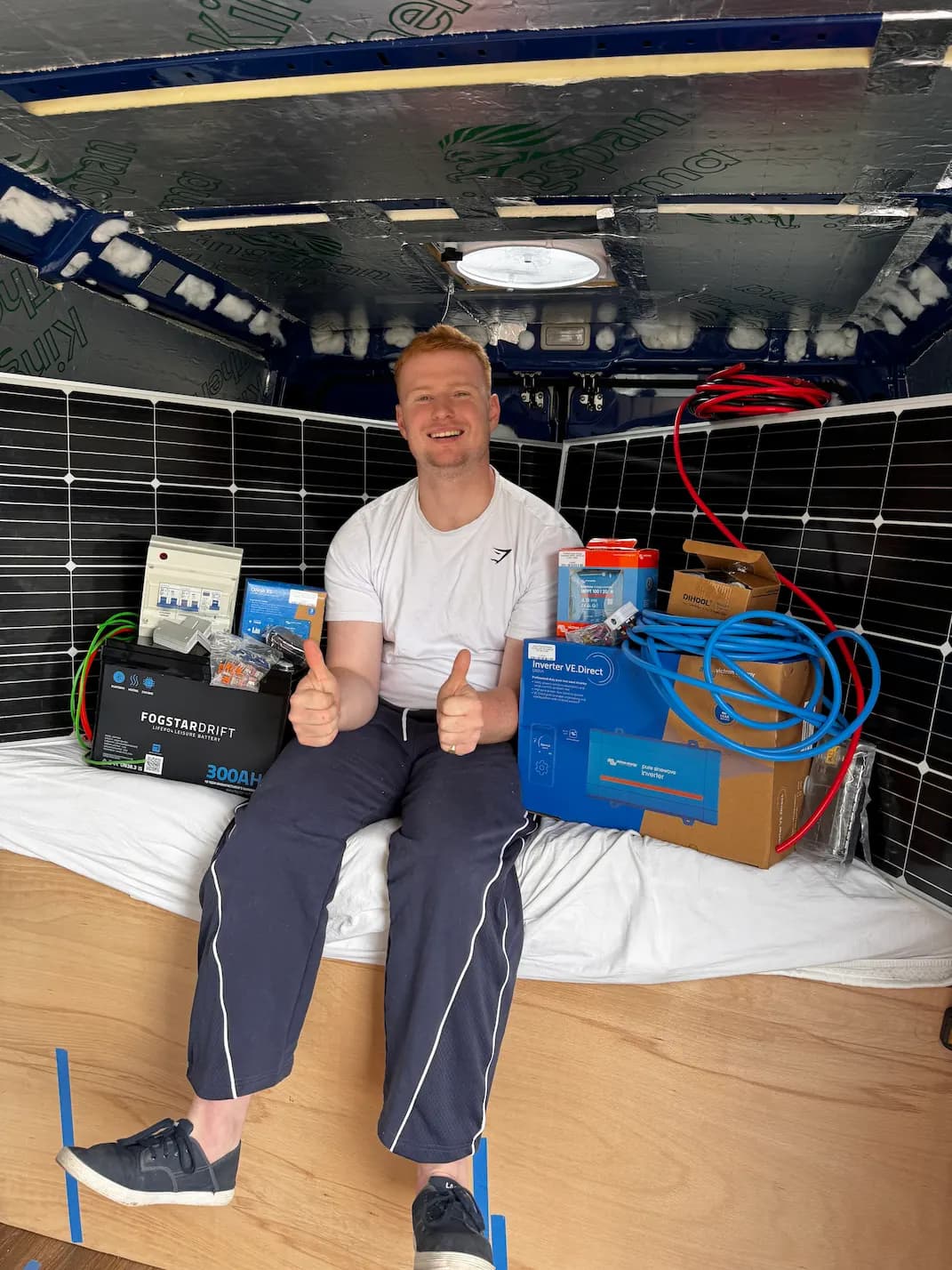 Customer with Victron parts